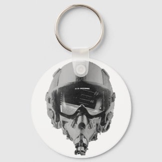 Brandweerpiloot Helmet en hoogtemeter Sleutelhanger