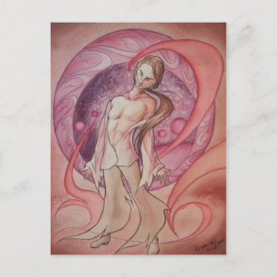 Brandweerplaat van plasma briefkaart