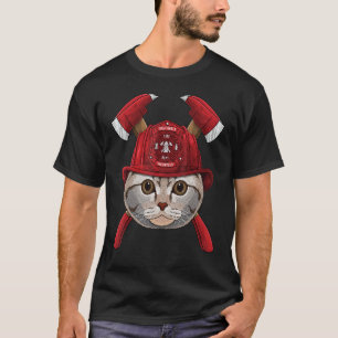 Brandweerschip Schotse Vold Fireman Boys Kinder Fi T-shirt