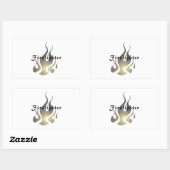 Brandweersticker Rechthoekige Sticker (Vel)