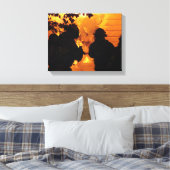 Brandweerteam Canvas Afdruk (Insitu (Slaapkamer))