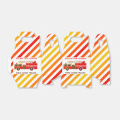 Brandweeruitrusting Brandweerauto Bedankdoosjes (Uitgevouwen)