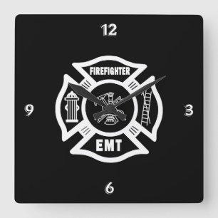 Brandweeruitrusting EMT Vierkante Klok