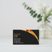 Brandweeruitrusting Visitekaartjes (Staand voorkant)