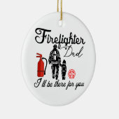 Brandweervader | VADERDAG Keramisch Ornament (Rechts)