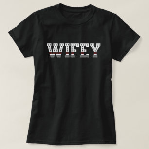 Brandweervrouw met dunne rode lijn brandweervrouw t-shirt