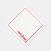 Brandweerwagen duwt servetten (Hoek)