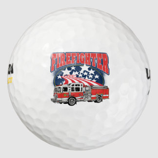 Brandweerwagen Golfballen