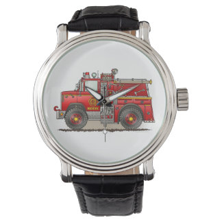 Brandweerwagen Horloge