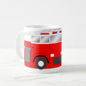 Brandweerwagen Koffiemok (Voorkant links)