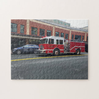 Brandweerwagen Legpuzzel