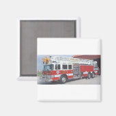 brandweerwagen magneet (Voorkant / Achterkant)