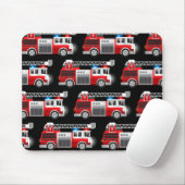 Brandweerwagen Muismat (Met muis)