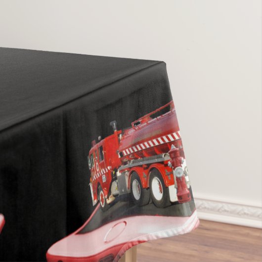 Brandweerwagen Popout Kunst,  Tafelkleed (Voorbeeld)