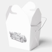  brandweerwagen potloodschets brandweerman tekenen bedankdoosjes (Geopend)