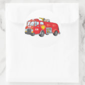 Brandweerwagen Sticker (Tas)