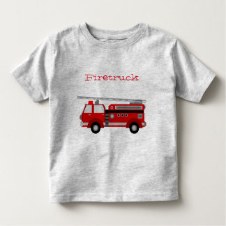 Brandweerwagen voor peuters kinder shirts