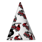 Brandweerwagens custom pet feesthoedjes (Rechts)