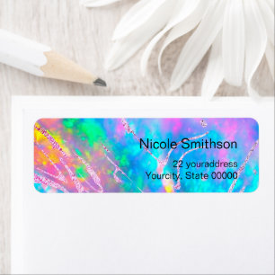 brandwerende achtergrondlabels etiket