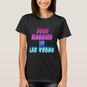 Brandwerende stijl, gewoon getrouwd in Las Vegas T-shirt