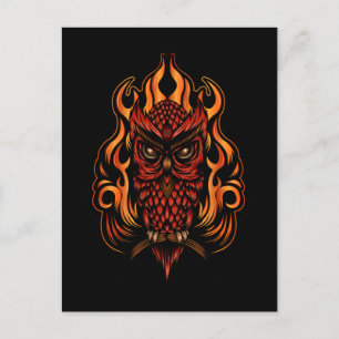 Brandwond Briefkaart