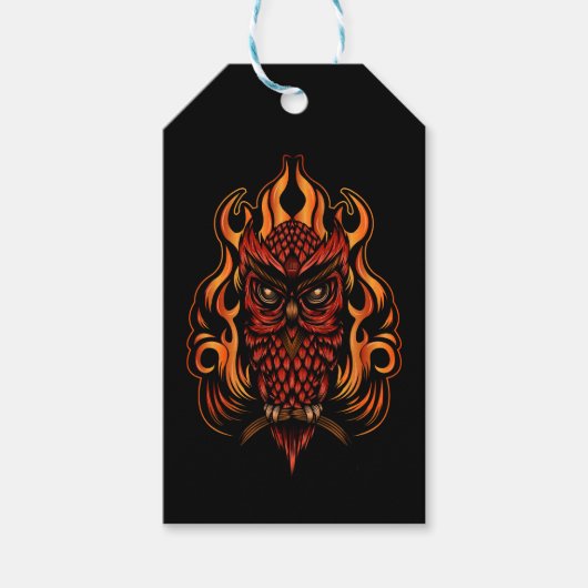Brandwond Cadeaulabel (Voorkant)