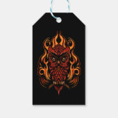 Brandwond Cadeaulabel (Achterkant)
