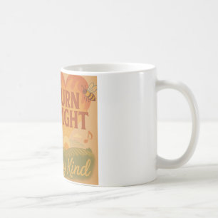 Brandwond op, blijf lief koffiemok