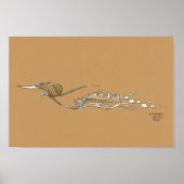 "Brandwond" Poster (Voorkant)