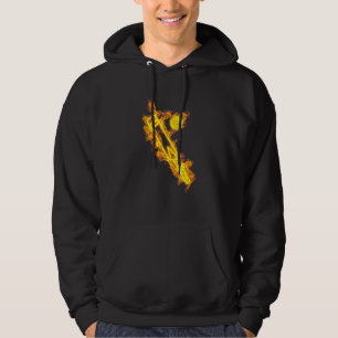 Brandwrijvingsbank en kogelvalpartij cricket hoodie