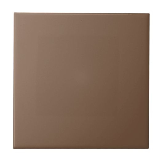 Brandy Brown Square Kitchen en Bath Tegeltje (Voorkant)