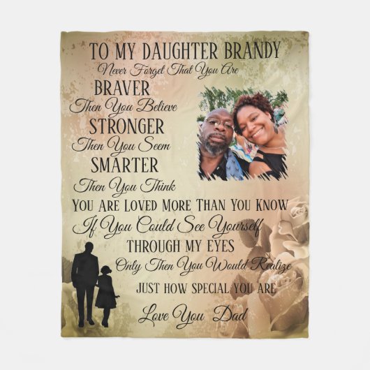 Brandy Fleece Deken (Voorkant)