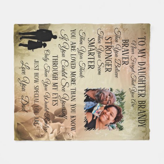 Brandy Fleece Deken (Voorkant (Horizontaal))