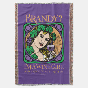 Brandy (ik ben een wijnmeisje) deken