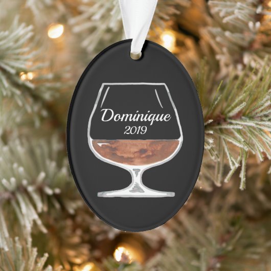 Brandy of Bourbon Personalized Ornament (Boom)