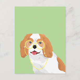 Brandy The Blenheim Cavalier King Charles Spaniel Briefkaart