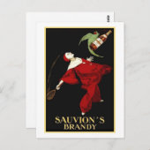 Brandy van Sauvion Briefkaart (Voorkant / Achterkant)