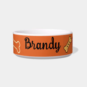 "Brandyl" gecoördineerde  Pet Bowl Voerbakje