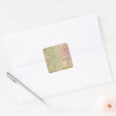 Brandywine Banks Vierkante Sticker (Envelop)