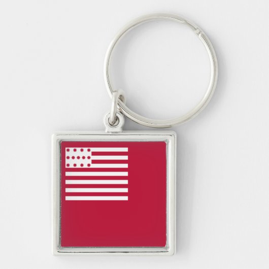 Brandywine-vlag Sleutelhanger (Voorkant)