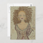 branquinha neguinha briefkaart (Voorkant / Achterkant)