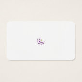 Bransoletka z serduszkiem Style, aubergine légère (Dos)