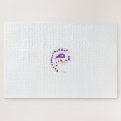 Bransoletka z serduszkiem Style, Light Eggplant Legpuzzel (Horizontaal)