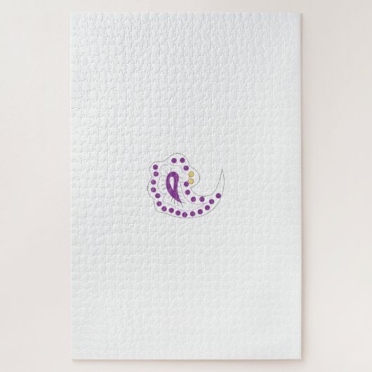 Bransoletka z serduszkiem Style, Light Eggplant Legpuzzel (Verticaal)