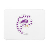 Bransoletka z serduszkiem Style, Light Eggplant Magneet (Horizontaal)