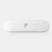 Bransoletka z serduszkiem Style, Light Eggplant Skateboard (Horizontaal)