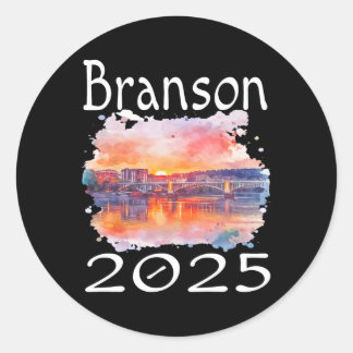Branson 2025 Matching Familie Vakantiegroep Getawa Ronde Sticker