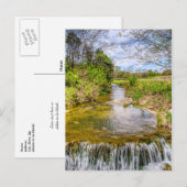 Branson Herfst Creek Stream Briefkaart (Voorkant / Achterkant)