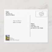 Branson Herfst Creek Stream Briefkaart (Achterkant)