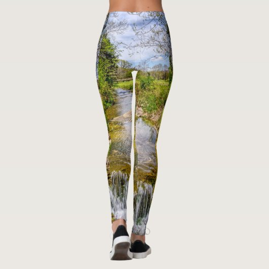 Branson Herfst Creek Stream Leggings (Achterkant)
